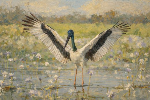 Untitled wildlife artwork